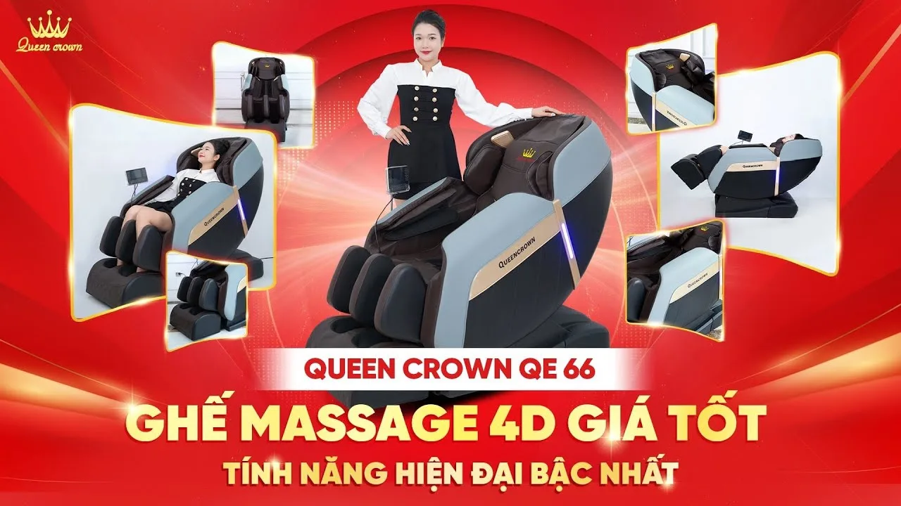 thương hiệu ghế massage 4d