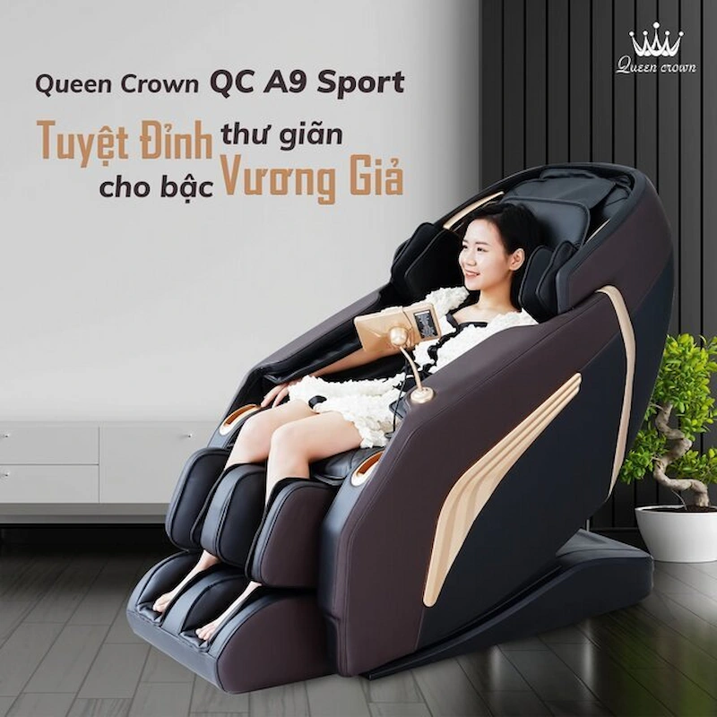 ghế massage queen crown qc a9 sport